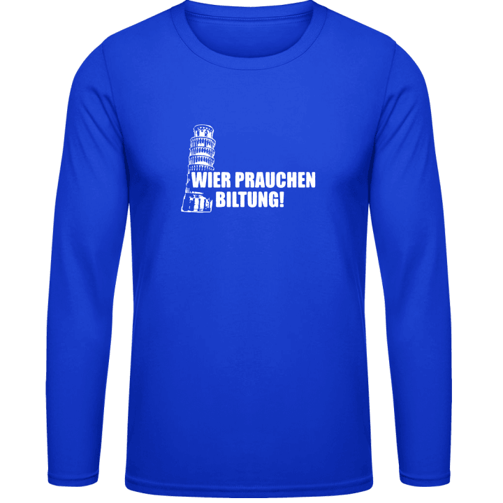 PISA Studie Shirt met lange mouwen contain pic