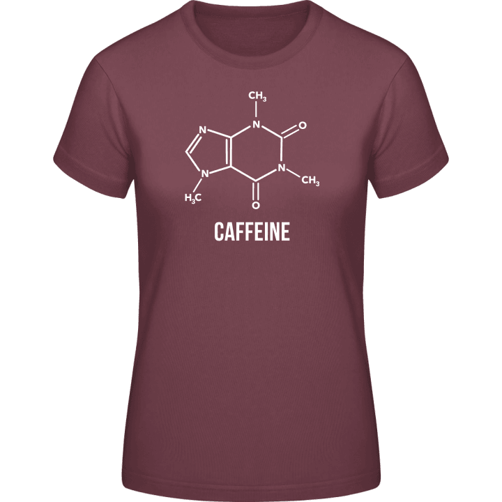 Caffeine Formula T-skjorte for kvinner contain pic