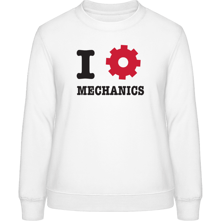 I Love Mechanics Sweatshirt för kvinnor contain pic