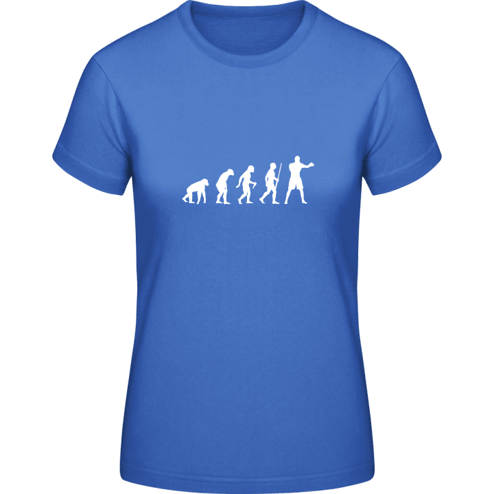 Boxer Evolution Vrouwen T-shirt contain pic