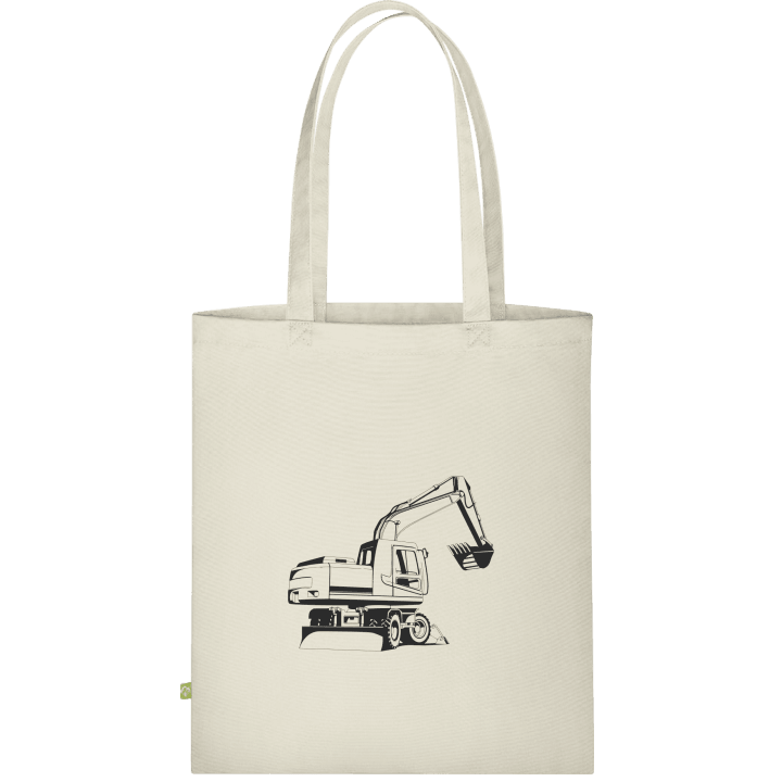 Excavator Detailed Cloth Bag contain pic