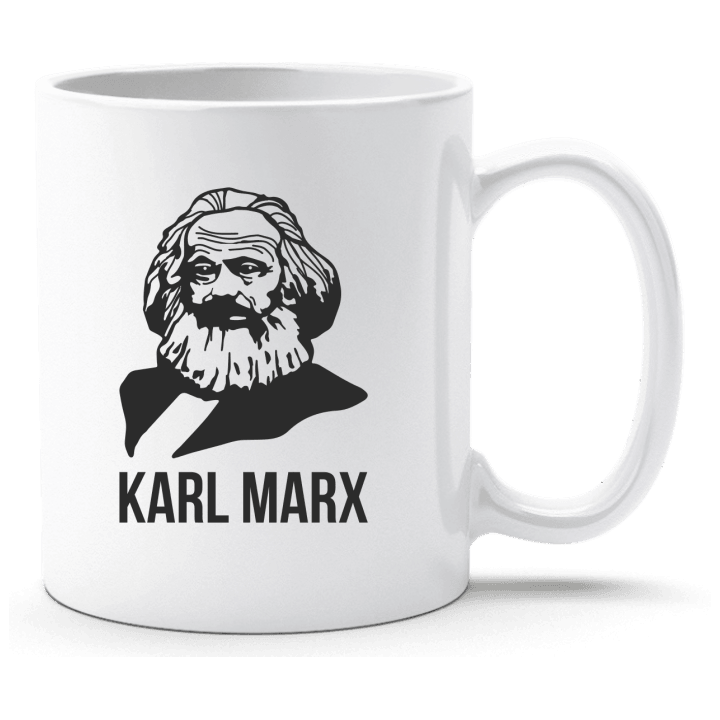 Karl Marx SIlhouette Cup 0 image