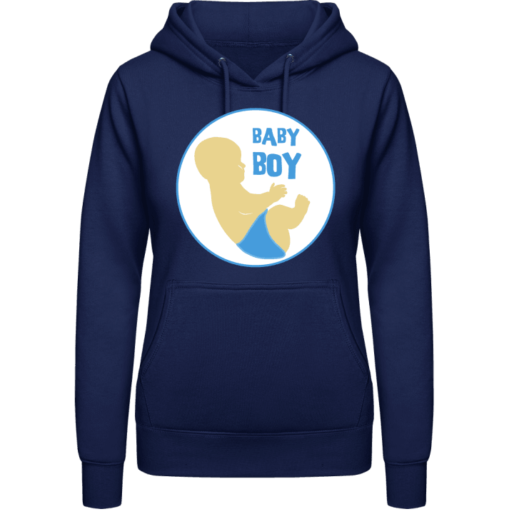 Baby Boy Inside Mother To Be Women Hoodie 0 image