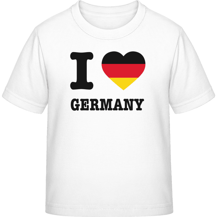 I Love Germany Kinderen T-shirt contain pic
