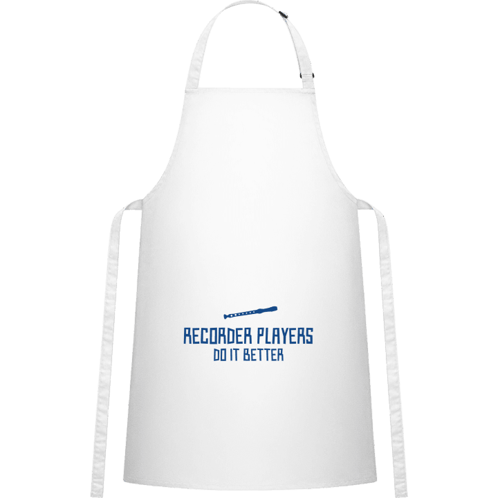 Recorder Player Do It Better Kitchen Apron contain pic