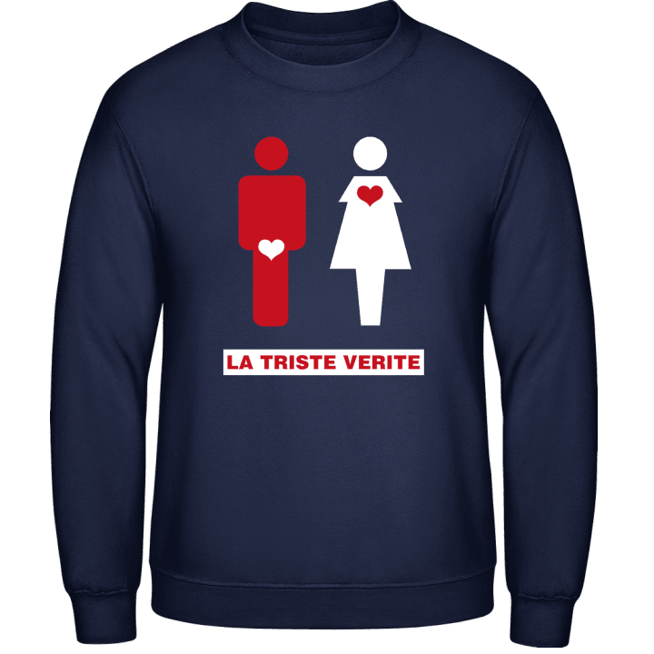 Le Veritable Amour Sweatshirt contain pic