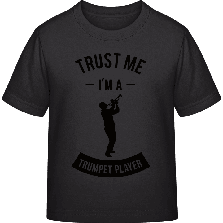 Trust Me I'm A Trumpet Player T-shirt för barn contain pic