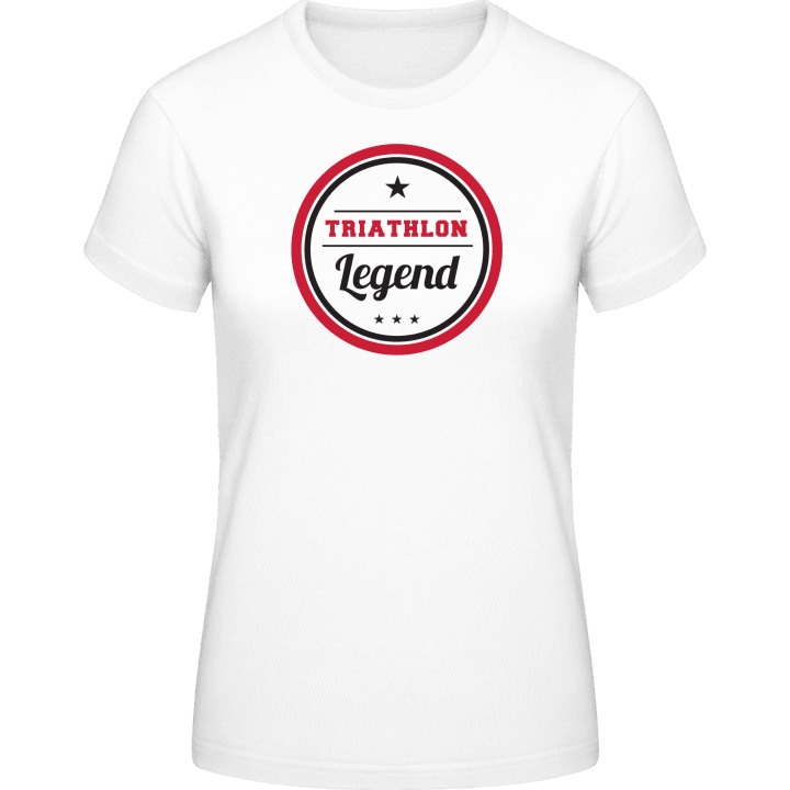 Triathlon Legend T-shirt för kvinnor contain pic
