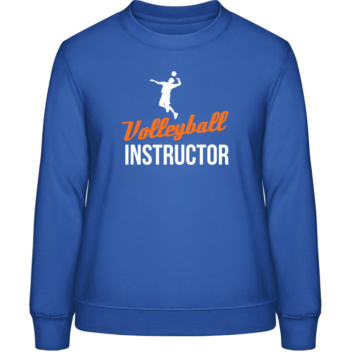 Volleyball Instructor Sweatshirt för kvinnor contain pic