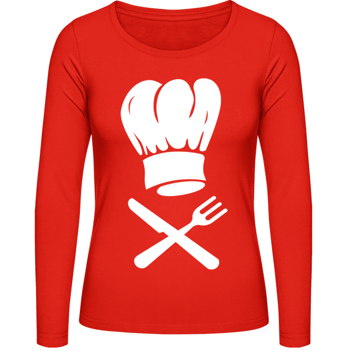 Cook Vrouwen Lange Mouw Shirt contain pic