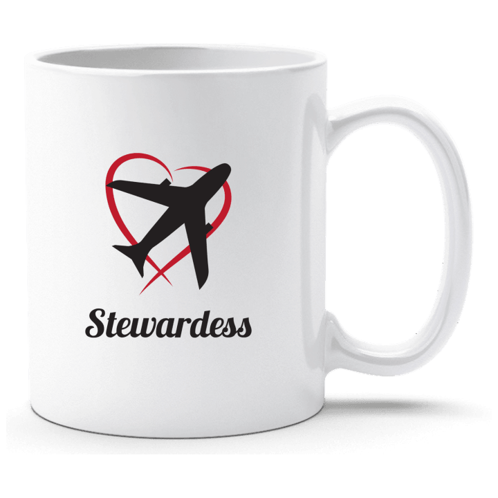 Stewardess Logo Cup contain pic