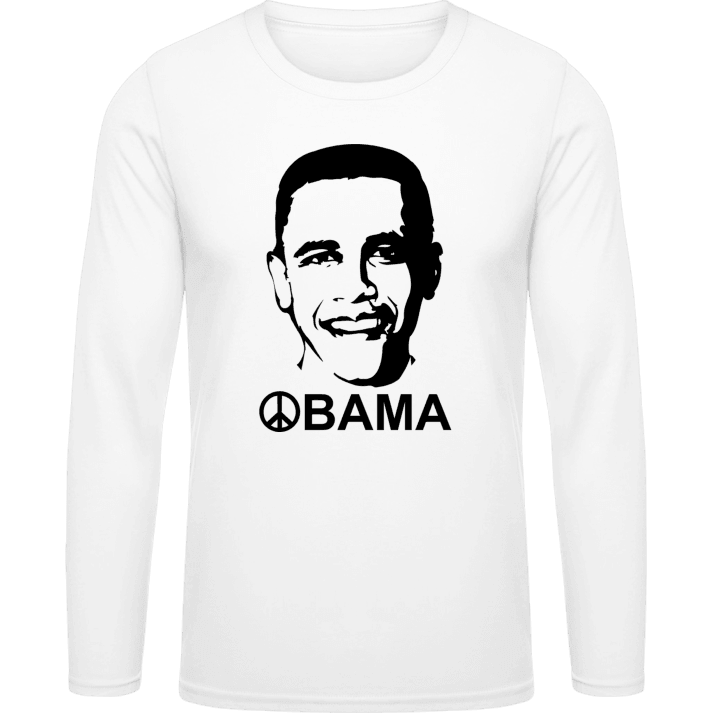 Obama Peace T-shirt à manches longues contain pic
