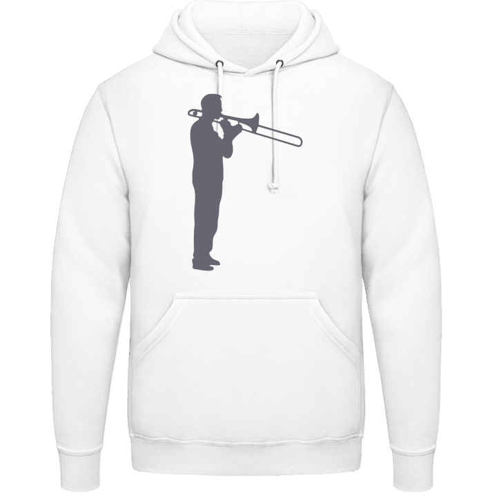 Trombonist Silhouette Hoodie contain pic