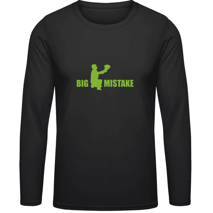 Big Mistake T-shirt à manches longues contain pic