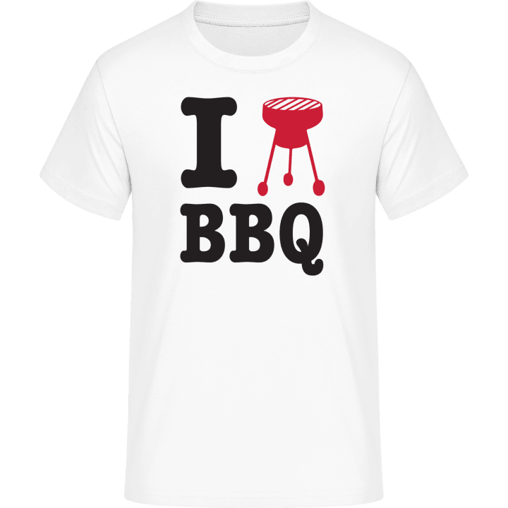 I Heart BBQ T-skjorte 0 image
