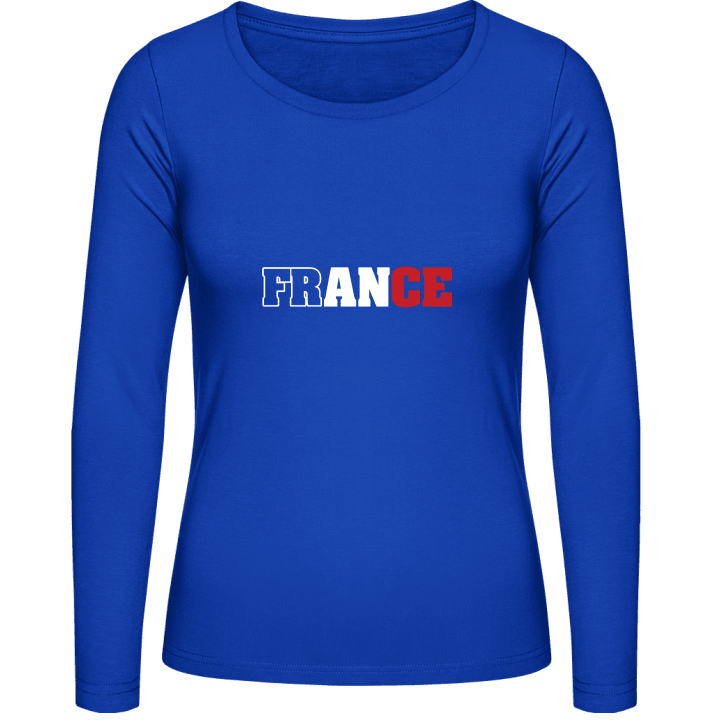 France Camisa de manga larga para mujer contain pic