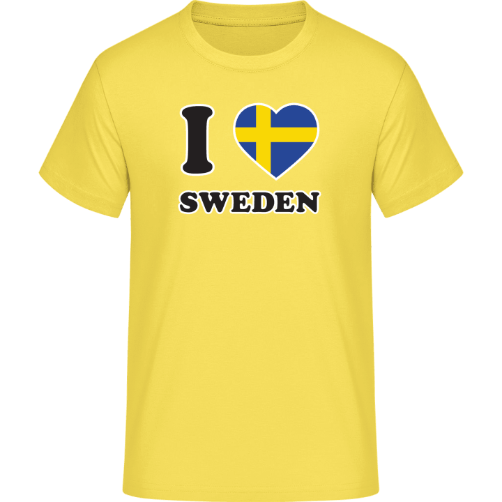 I Love Sweden T-Shirt contain pic