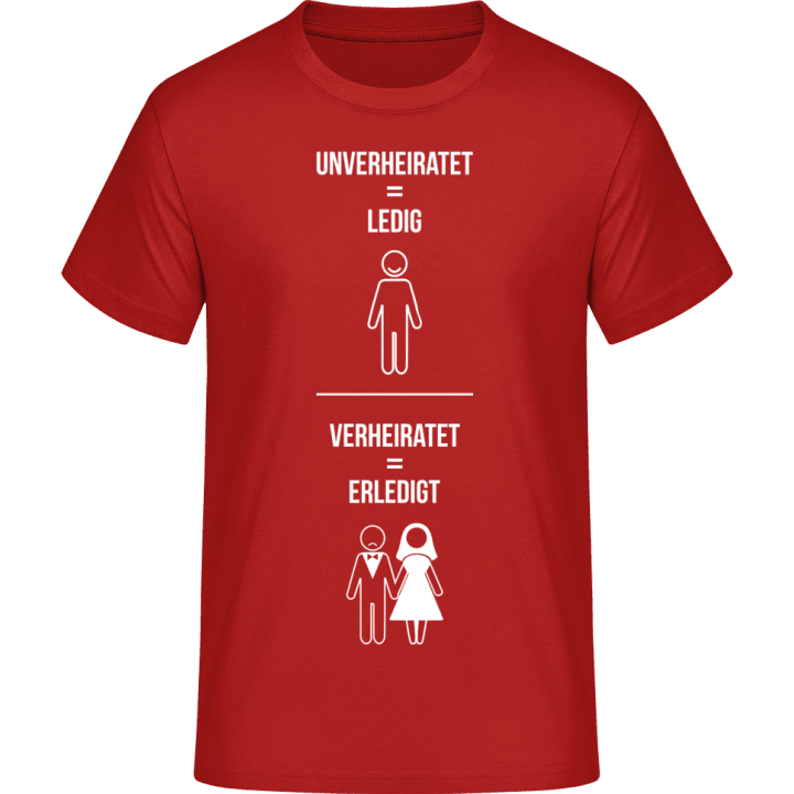 Unverheiratet vs Verheiratet T-skjorte 0 image