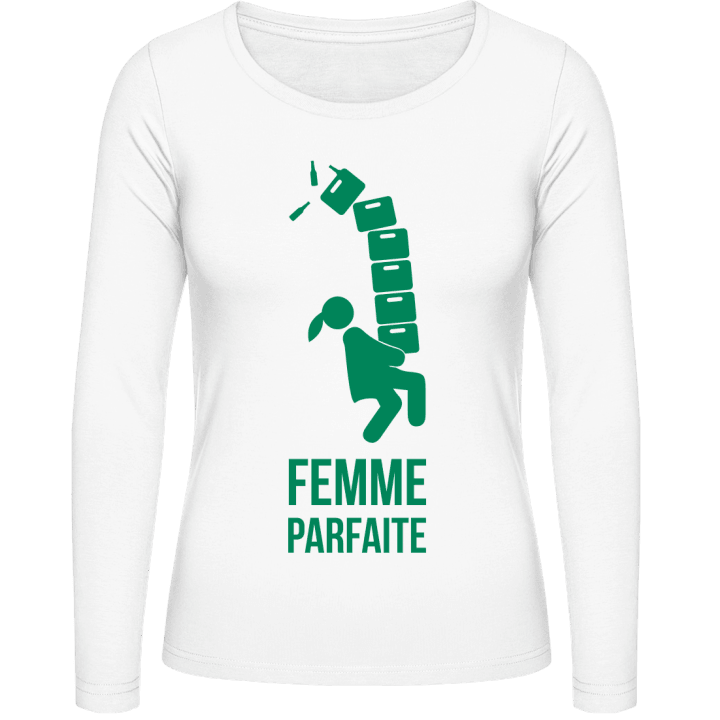 Femme parfaite Kvinnor långärmad skjorta contain pic
