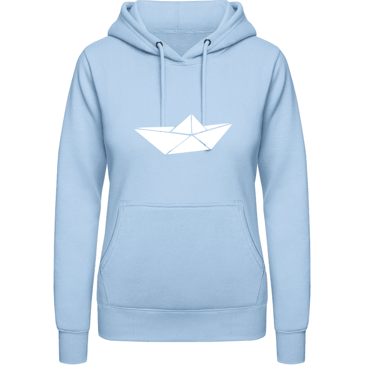 Paper Ship Icon Vrouwen Hoodie 0 image