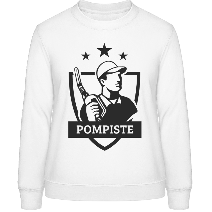 Pompiste blason Sweatshirt för kvinnor contain pic