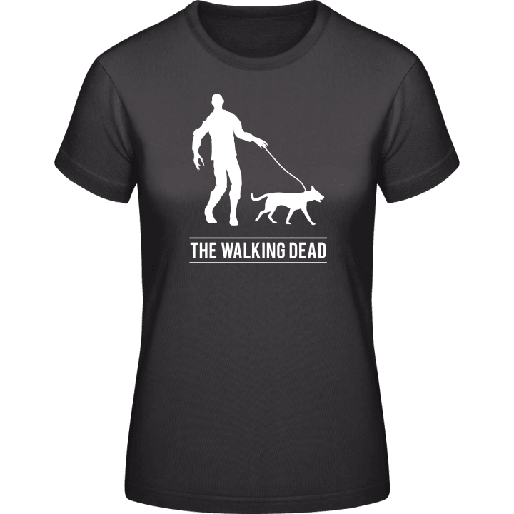 The Walking The Dog Dead T-skjorte for kvinner 0 image