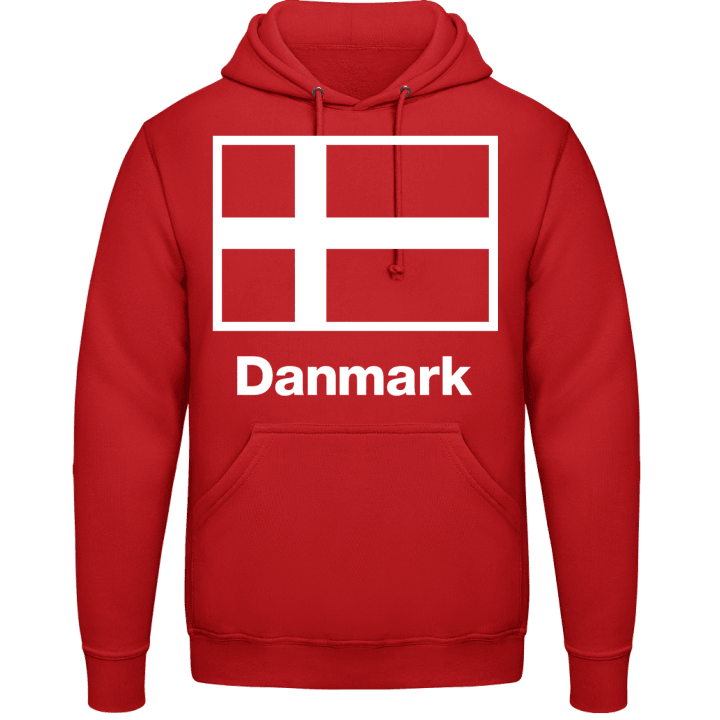 Danmark Flag. Hettegenser contain pic