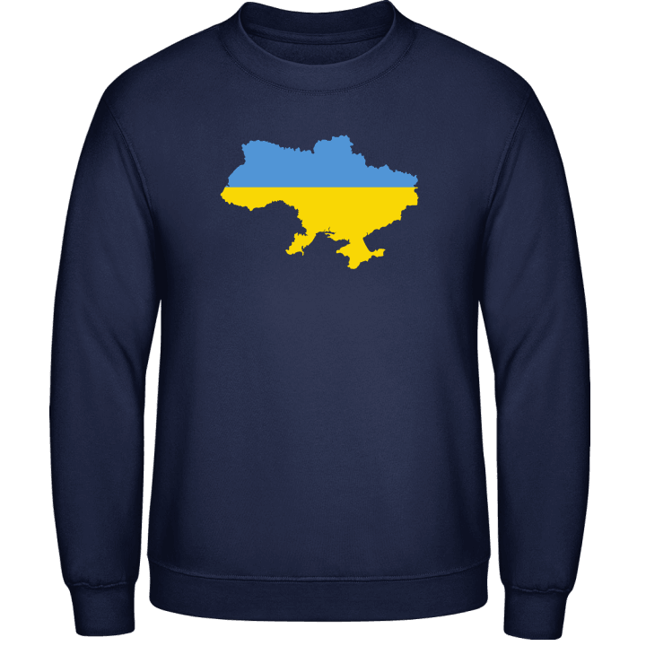 Ukraine Map Sweatshirt 0 image