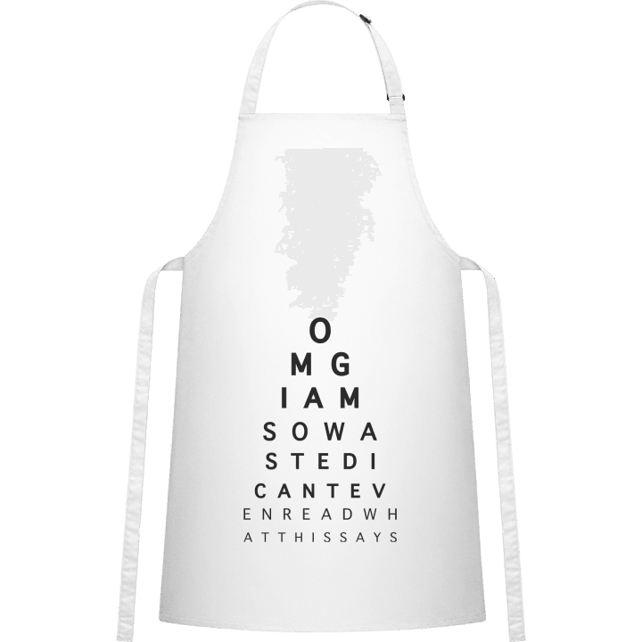 OMG I Am So Wasted I Can´t Even Read What This Says Kitchen Apron contain pic
