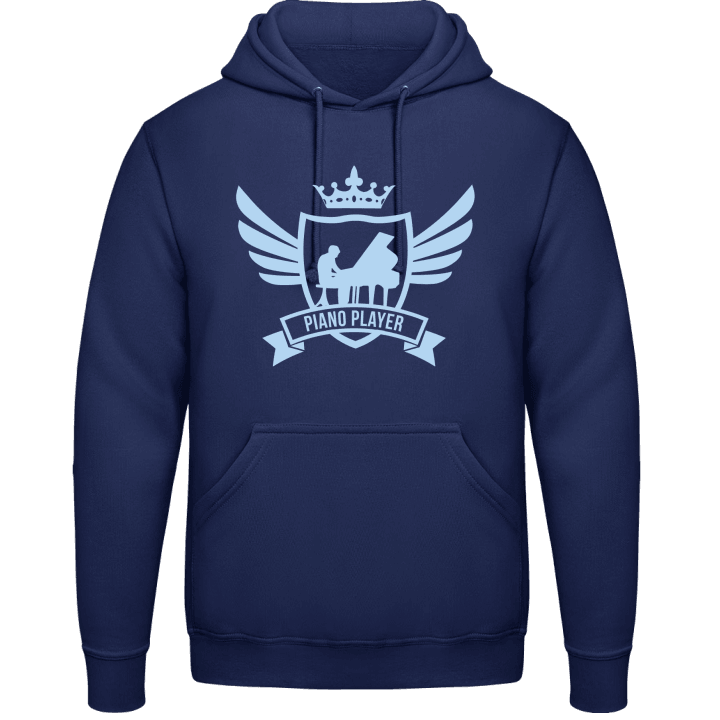 Piano Player Winged Hoodie contain pic