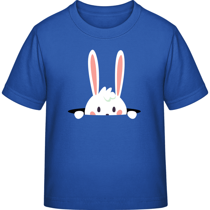 Cute Bunny Is Hiding T-shirt för barn 0 image
