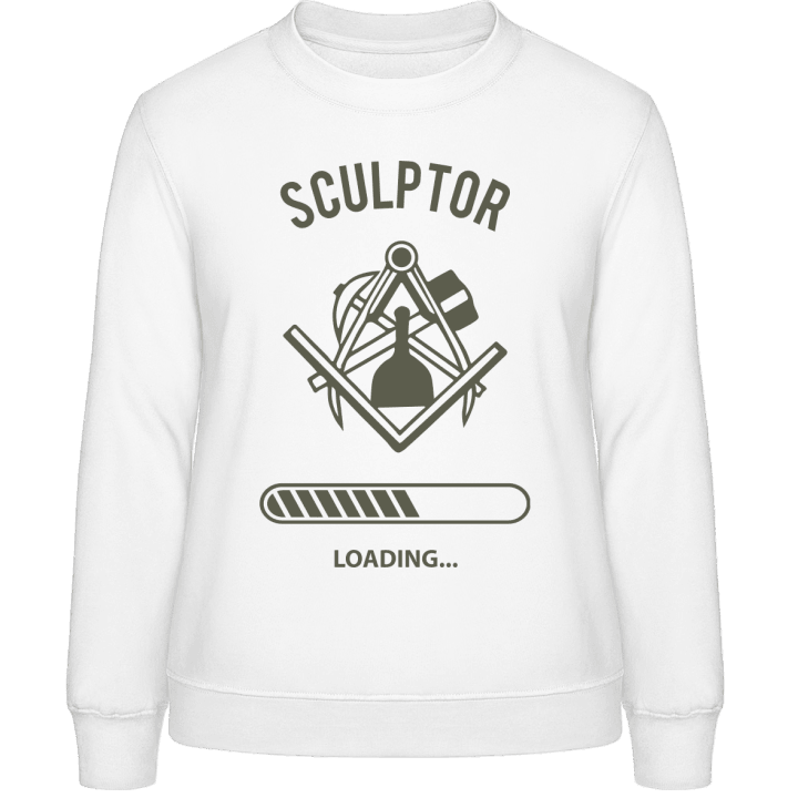 Sculptor Loading Frauen Sweatshirt contain pic