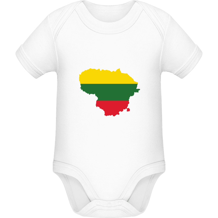 Lithuania Map Baby romper kostym contain pic