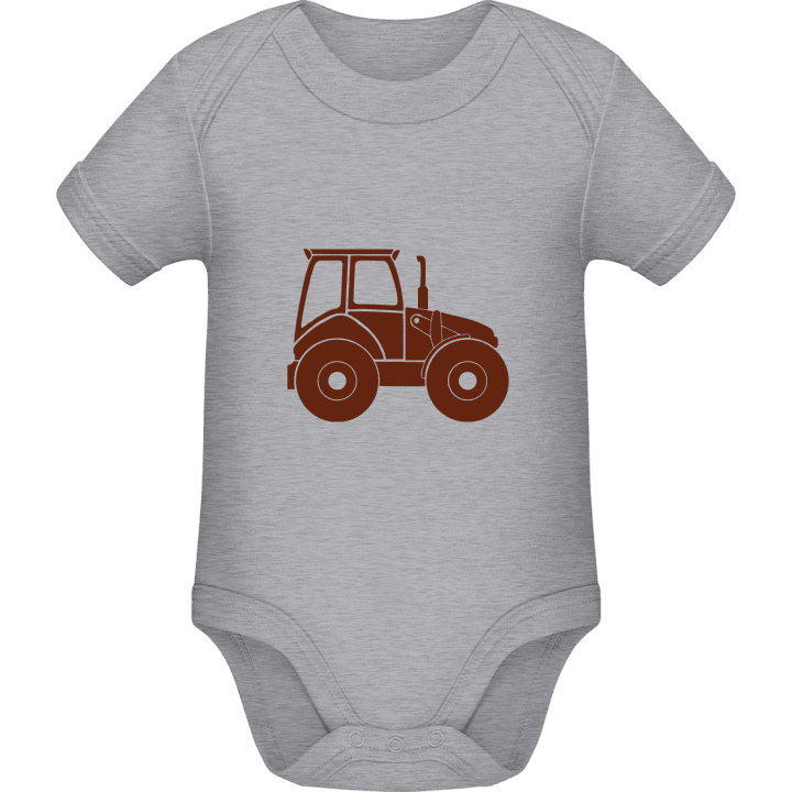 Tractor Silhouette Baby romperdress contain pic