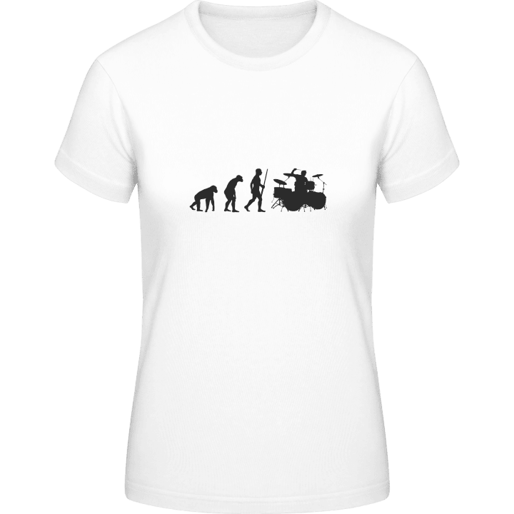 Drummer Evolution Frauen T-Shirt contain pic