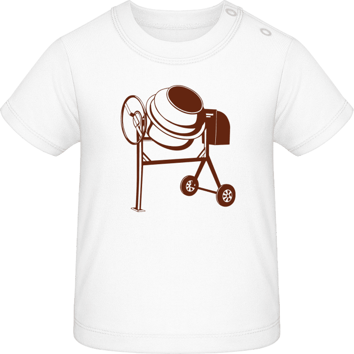 Concrete Mixer T-shirt för bebisar contain pic