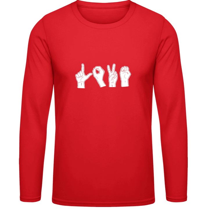 Rock Paper Scissors Long Sleeve Shirt contain pic