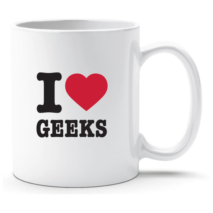 I Love Geeks Beker contain pic