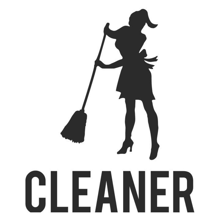 Cleaner Silhouette Vrouwen Hoodie 0 image