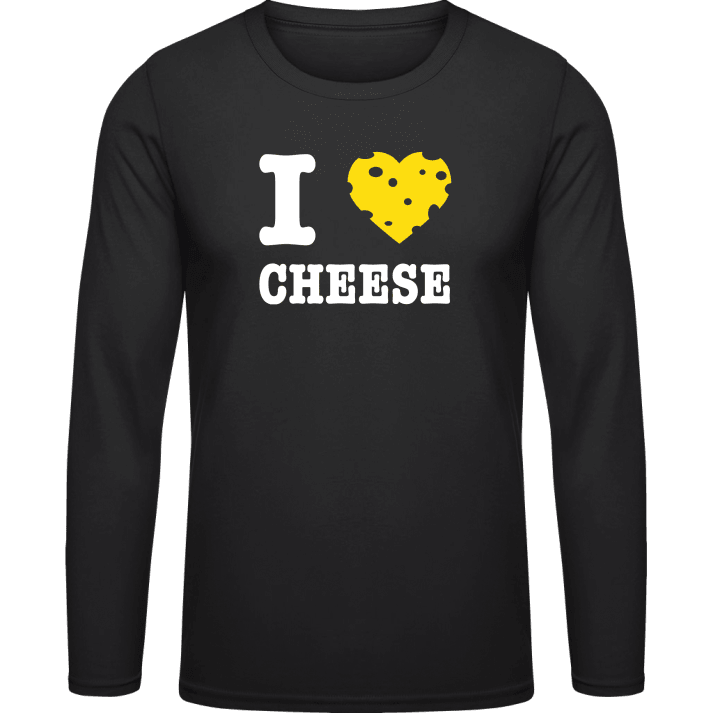 I Love Cheese Langarmshirt contain pic