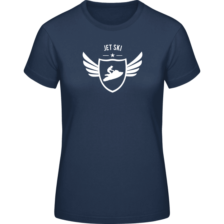 Jet Ski Winged T-skjorte for kvinner contain pic