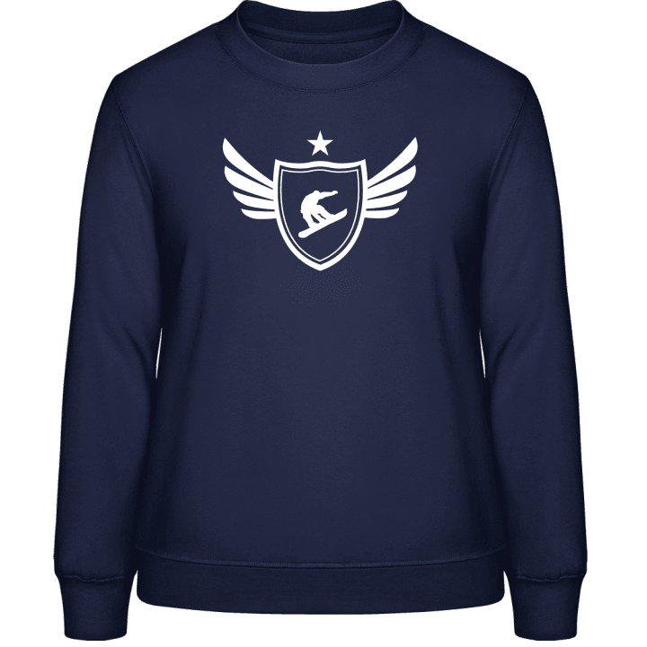 Skateboarder Winged Sweat-shirt pour femme contain pic