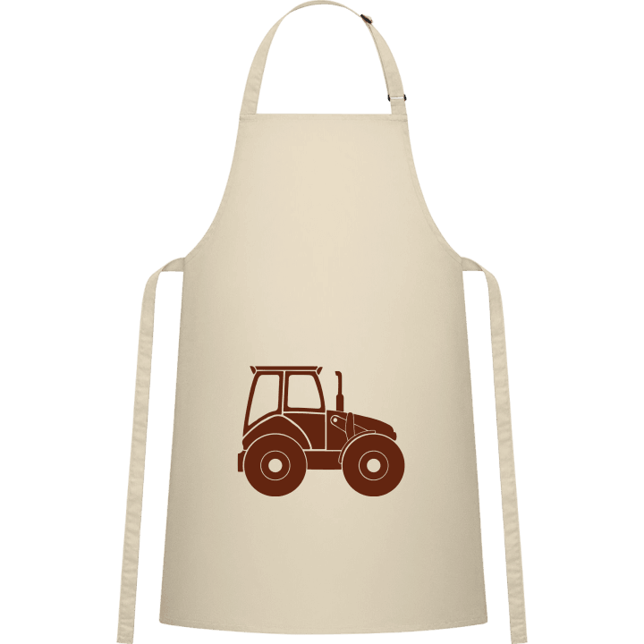 Tractor Silhouette Kitchen Apron contain pic