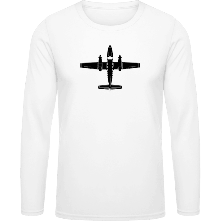Aircraft Jet Langermet skjorte contain pic