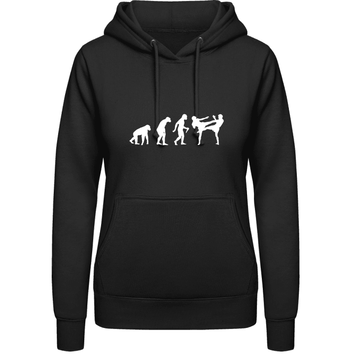 Kickboxing Evolution Women Hoodie contain pic