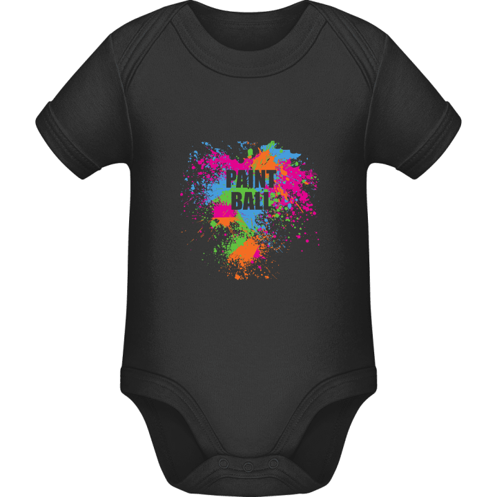 Paintball Splash Baby Strampler 0 image