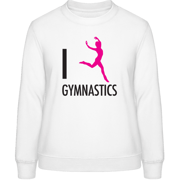 I Love Gymnastics Genser for kvinner contain pic