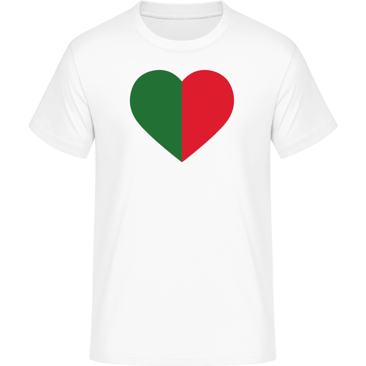 Portugal Heart T-skjorte contain pic