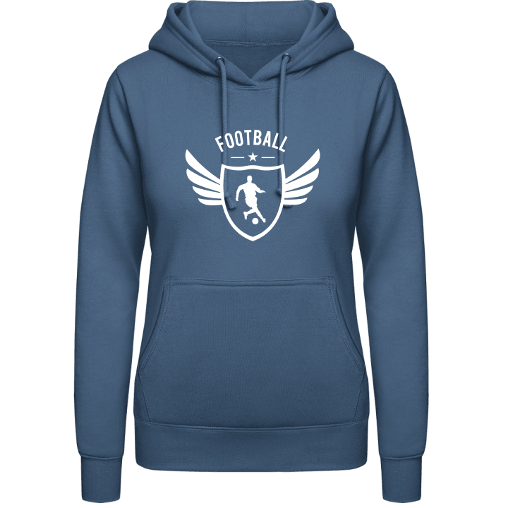 Football Winged Women Hoodie contain pic