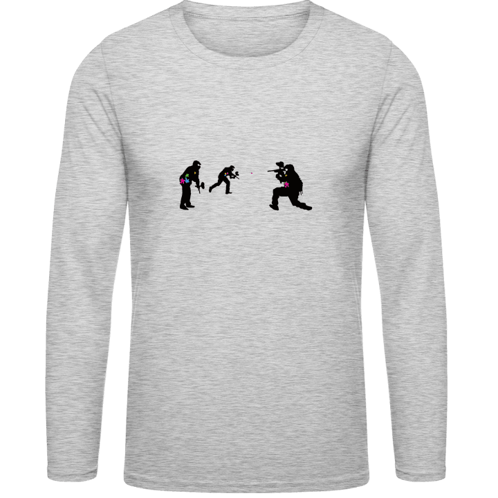 Paintball Fight Long Sleeve Shirt contain pic